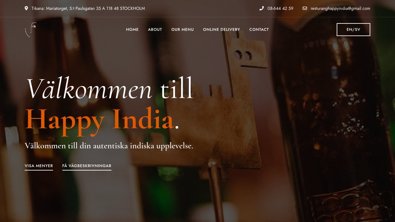 Happy India — WordPress